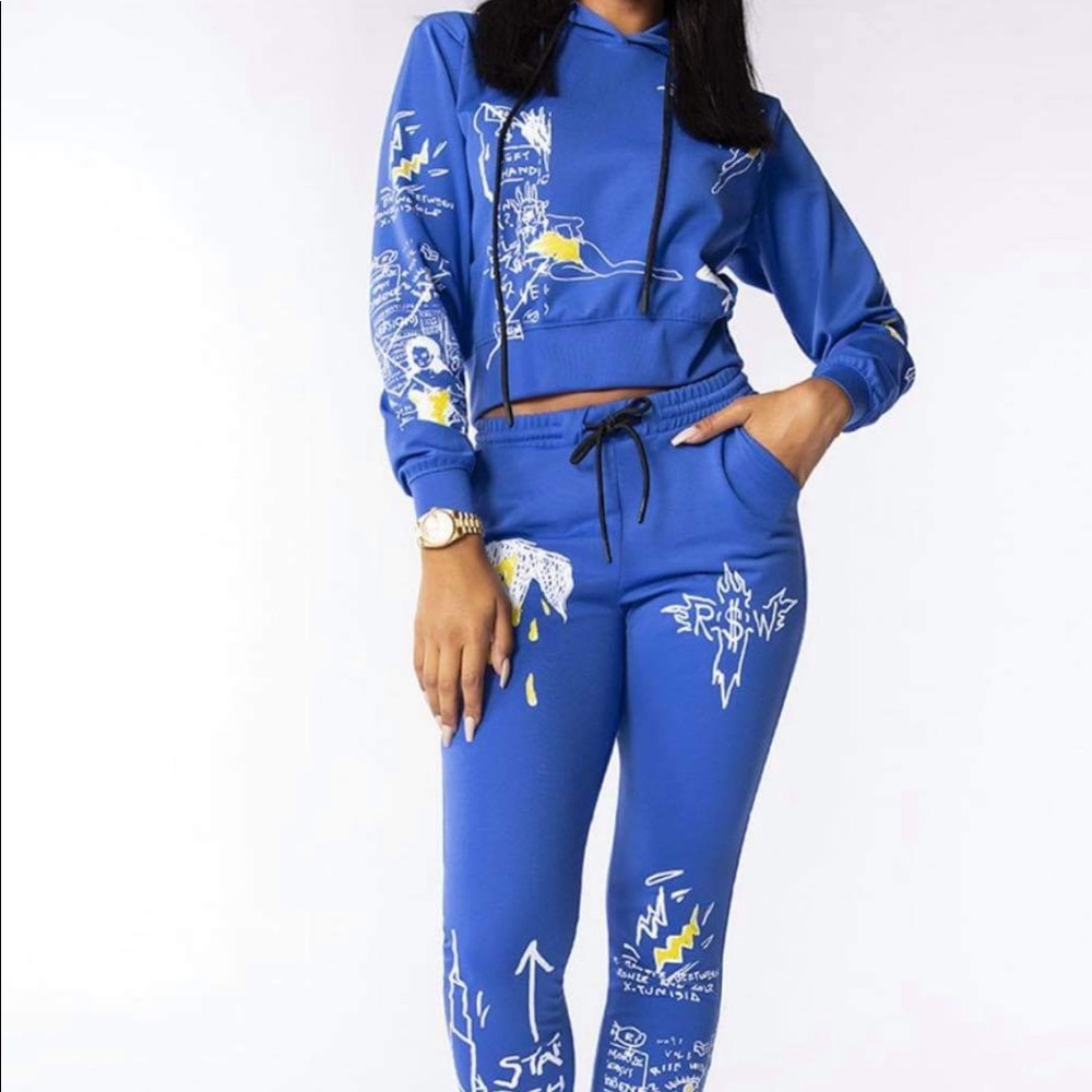 2 piece Rock star jumpsuit !!
